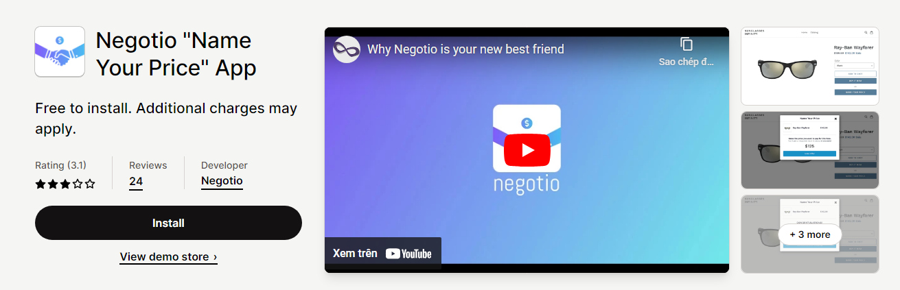 Negotio 'Name Your Price' App 